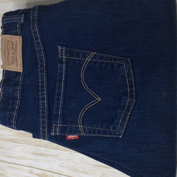 Levi's 710 Super Skinny Adjustable Waist Girl Size 16 Reg - Picture 3 of 16